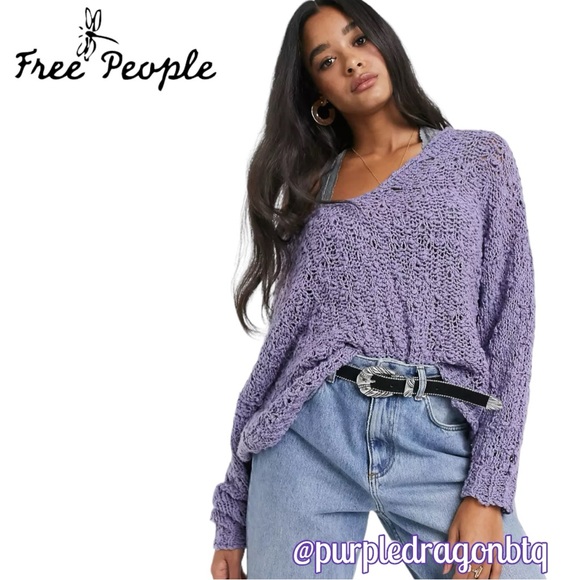 Free People Sweaters - FREE PEOPLE SUNDAY SHORE PULLOVER SWEATER NWT 🔥 SALE 🔥